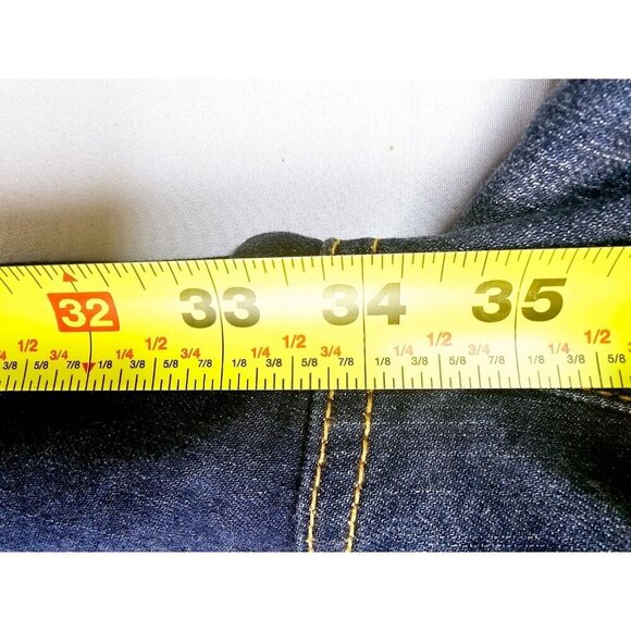 Torrid Denim Size 22T Women's 34 Inch Inseam Straight Blue Denim 5 Pocket Jeans - Picture 8 of 13